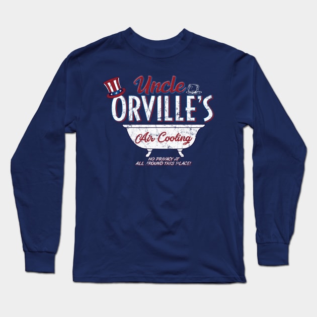 Uncle Orville's Air Cooling Long Sleeve T-Shirt by ResortMagicMerch